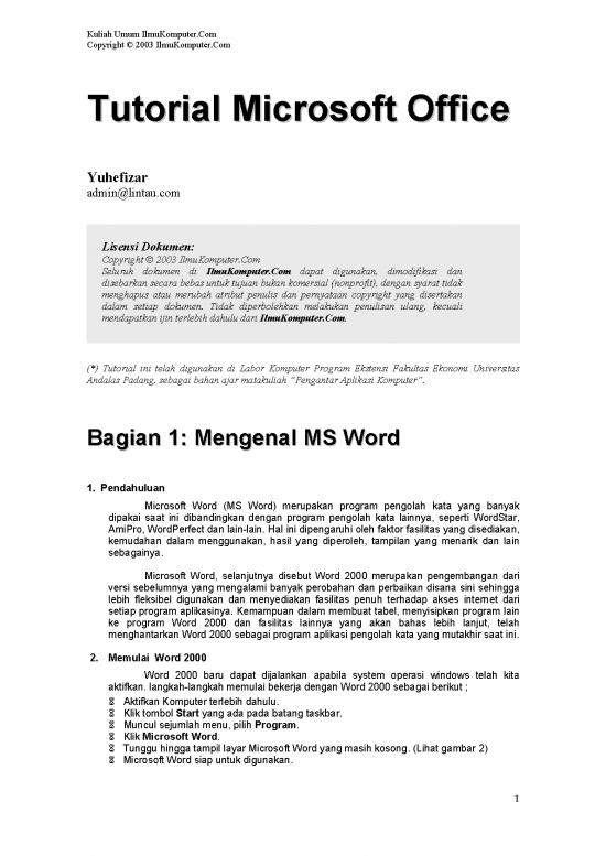 picture_Ekonomi Pdf 7837 | Tutorial Ms Office | Tutorial Lainnya